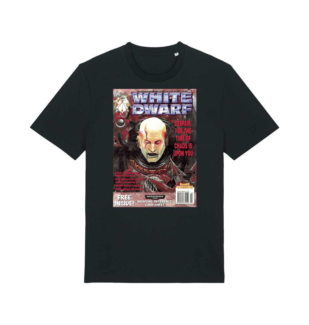 Black Printed T-shirt Front